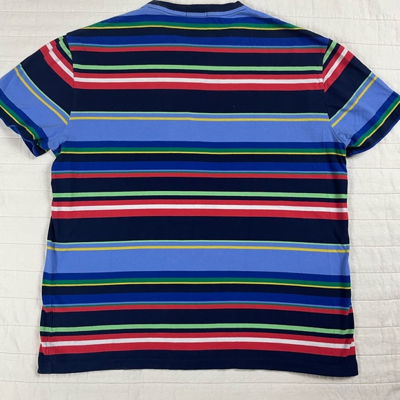 Polo Ralph Lauren Multicolor Striped Pocket Tee Medium - Picture 7 of 7